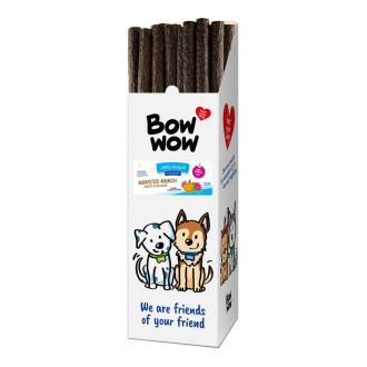 Ласощі  для собак "Bow wow" 53-58 см 175 гр, палички з яловичини,свинини,комах та птиці