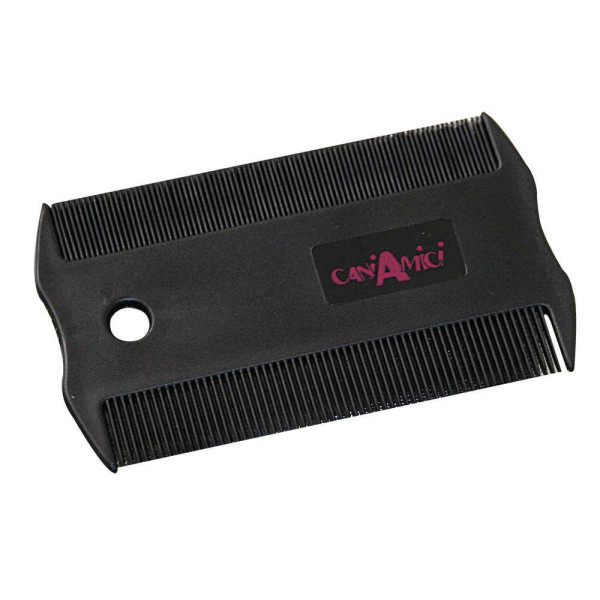 Гребінець CROCI густий для вичесування бліх, 2-х сторонній, 5x8,5 см