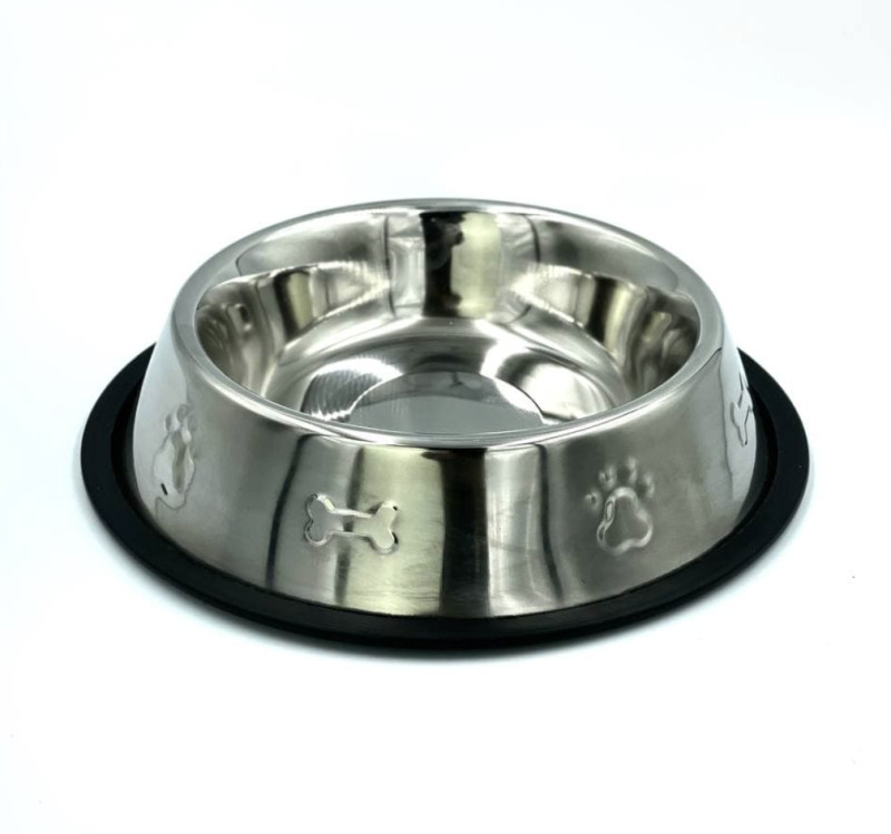 Миска нековзна з тисненням ТМ "LUCKY STAR", 22см, 1,38л/36