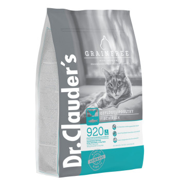 Dr.Clauder's High Premium Grainfree сухий корм для дорослих кішок з харчовою гіперчутливістю, 400 гр