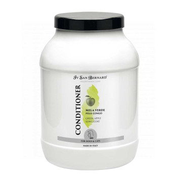 Кондиціонер Зелене Яблуко Iv San Bernard Traditional Line Green Apple для довгошерстих собак і котів, 3 л