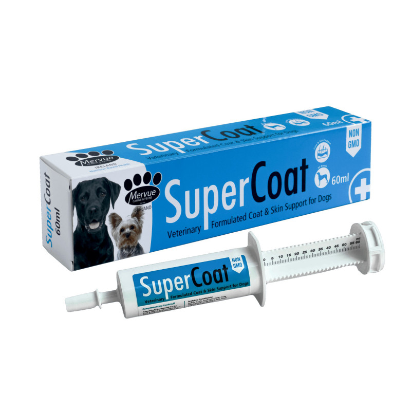 Mervue Supercoat Pasta for Dogs вітамінна паста для поліпшення стану шкіри та шерсті у собак, 60 мл