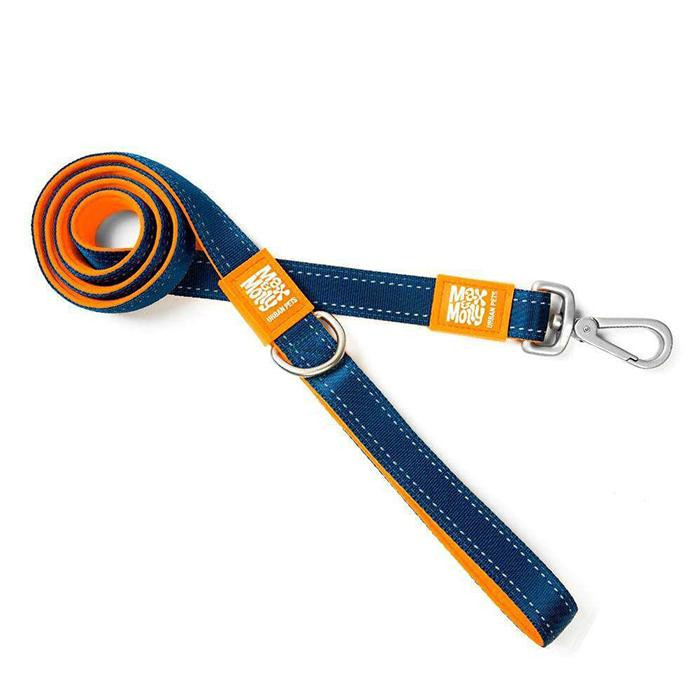 Повідець Помаранчевий Матрикс Max &amp; Molly Short Leash Matrix Orange/M для собак, довжина 120 см - ширина 2 см (213007)