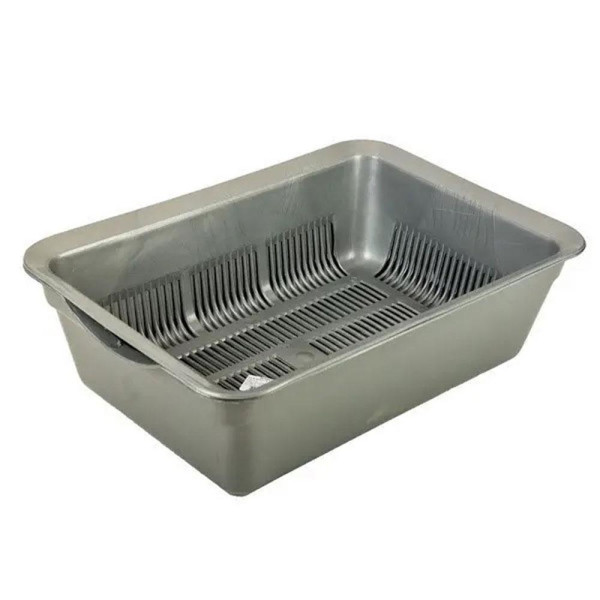 Туалет для кота глибокий з сіточкою