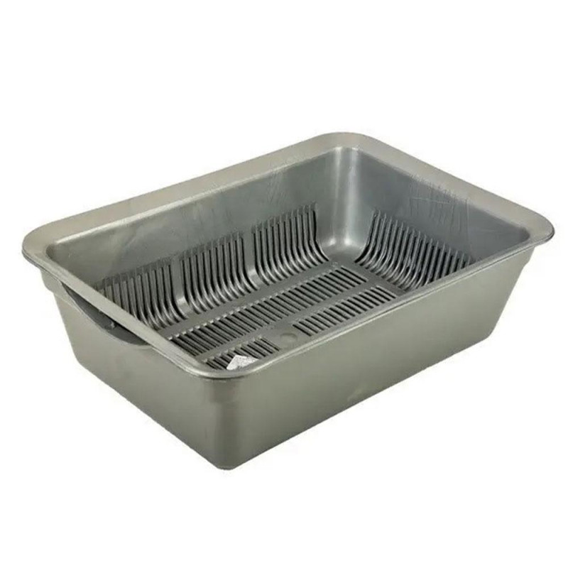 Туалет для кота глибокий з сіточкою