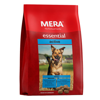Мера Mera Essential Dog Adult Active сухий корм із м'ясом птиці для дорослих активних собак, 12,5 кг (061550)