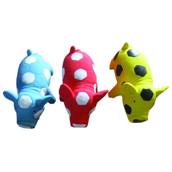 Іграшка для собак TETRAPET Toys Fun, латексна Свинка з пищалкою, 16,5 см