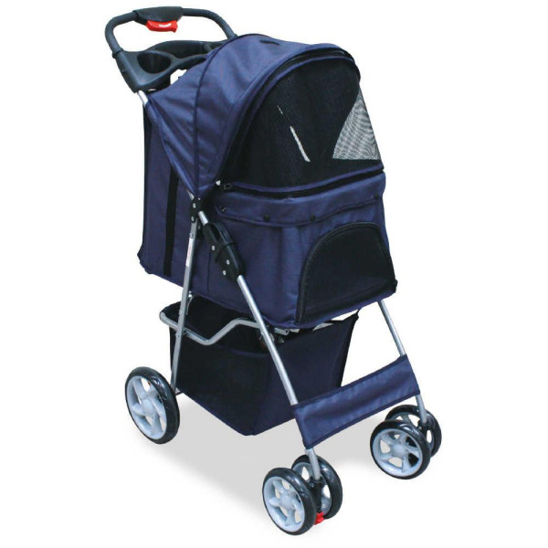Коляска CROCI для собак / котів, дощовик в комплекті, 70x46x100 см