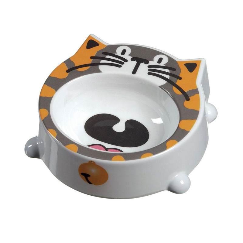 Миска меламінова CAMON у формі котячої мордочки, 0,2 л, ø11 см