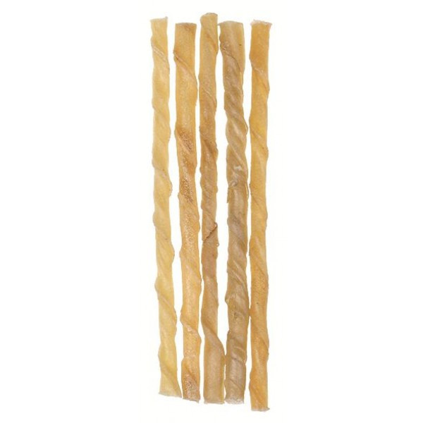 Ласощі для собак TETRAPET Baff, стікси з сиром'ятної шкіри, 7-8 мл / 12,5 см