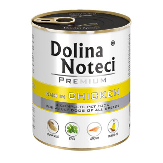 Корм конс.Dolina Noteci Premium  для собак з куркою, 800 гр