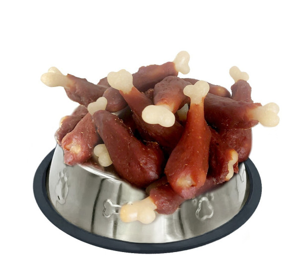 М'яка качина гомілка з кальцієвою кісткою в тубі, 7 см 500г, 24шт/ящ.