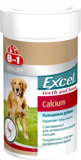 Ексель кальцій вітаміни для собак, 155таб. / 8 in 1(арт.109402)