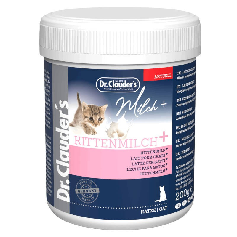 Dr.Clauder's Pro Life Kitten Milk Plus замінник материнського молока для кошенят, 200 гр