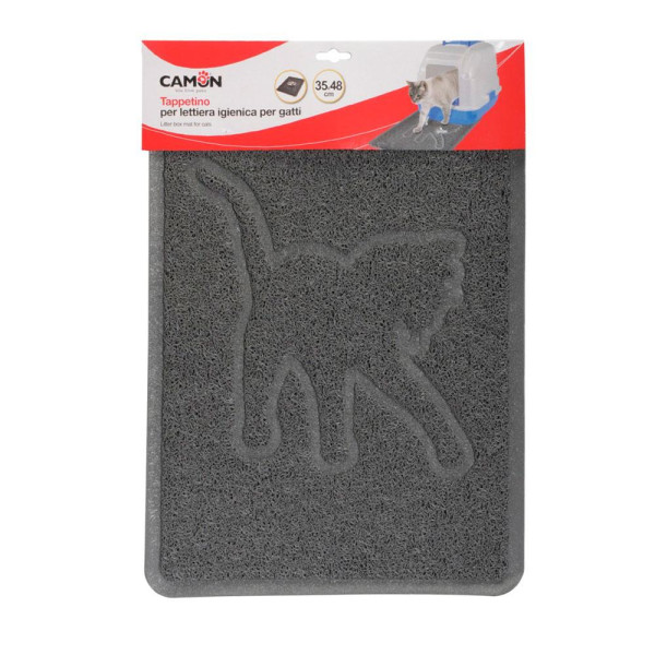 Інструмент для котів CAMON килимок "Ловець сміття" прямокутний, 35x48 см