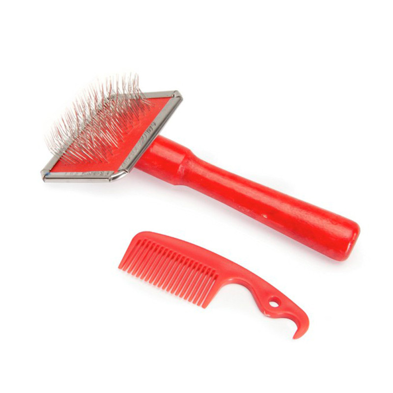 Набір пуходерка CAMON зі штифтами з нержавіючої сталі + гребінець, 6x4,5x12,5 см, S