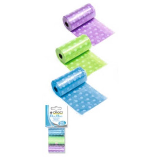 Пакети для собачих фекалій CROCI, в горошок