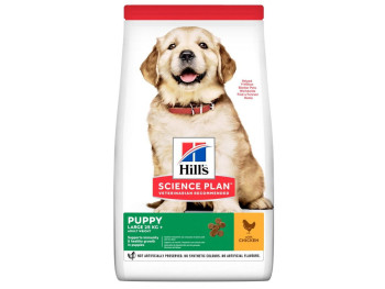 Хілс Hill's SP Puppy Large Breed Chicken сухий корм з куркою для цуценят великих та гігантських порід, 2,5 кг (604304)