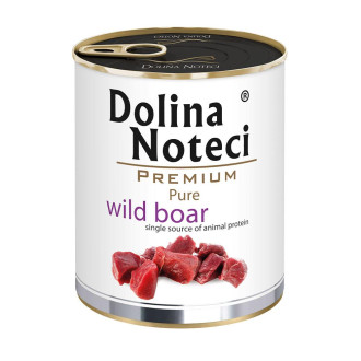 Консерва Dolina Noteci Premium Pure для собак  алергіків з кабаном, 800 гр