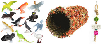 Іграшки для декоративних тварин і птахів