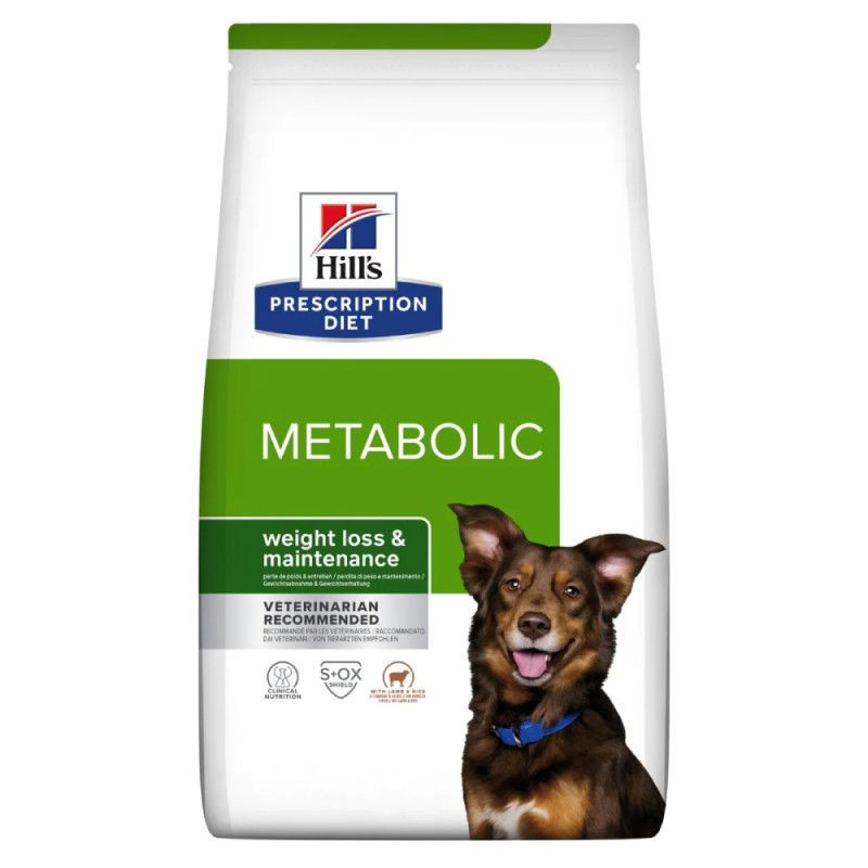 Хілс Hill's PD Canine Metabolic дієтичний корм для контролю зниження ваги у собак при ожирінні, 1,5 кг (605945)