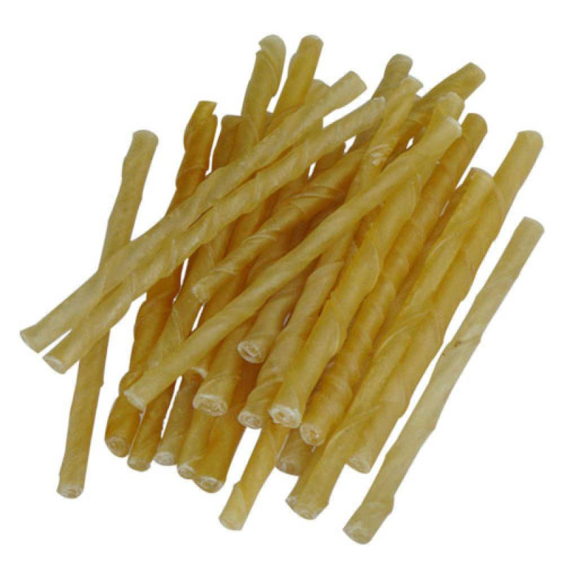 Ласощі CROCI жиловані KingBone, кручений стік, 10 см, 8 г