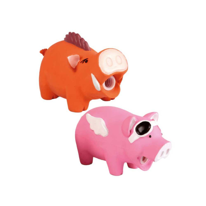 Іграшка для собак CROCI Flying animals, казкові тварини латекс, пищалка, в асортім., 16 см