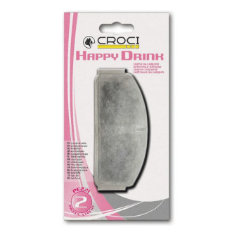 Фільтр карбоновий CROCI для фонтана для котів Happy Drink, 2 шт.