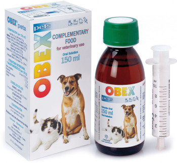 Обекс Catalysis Obex вітамінний сироп при надмірній вазі, порушеннях обміну речовин у котів і собак, 150 мл (2306202313)