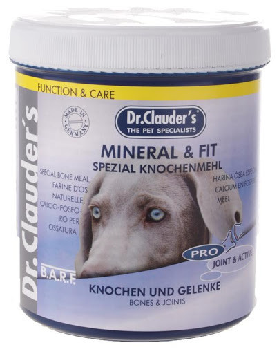 Dr.Clauder's Mineral &amp; Fit Bonefort Др. Клаудерс Бонефорт для кісток та суглобів собак, порошок 500 гр