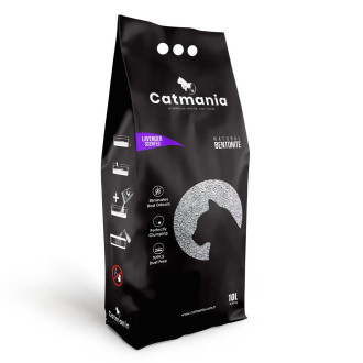 Бентонітовий наповнювач  CATMANIA лаванда + фіолет. гранули, 10л