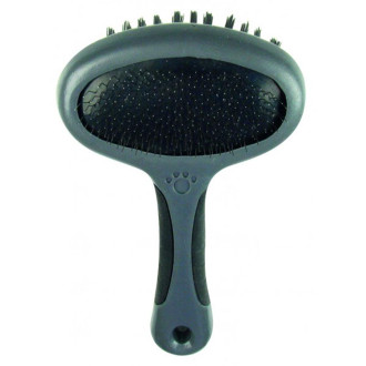 Щітка двостороння TETRAPET Dog Salon, 9*15 см