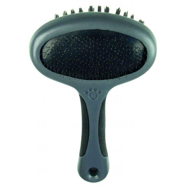 Щітка двостороння TETRAPET Dog Salon, 9*15 см