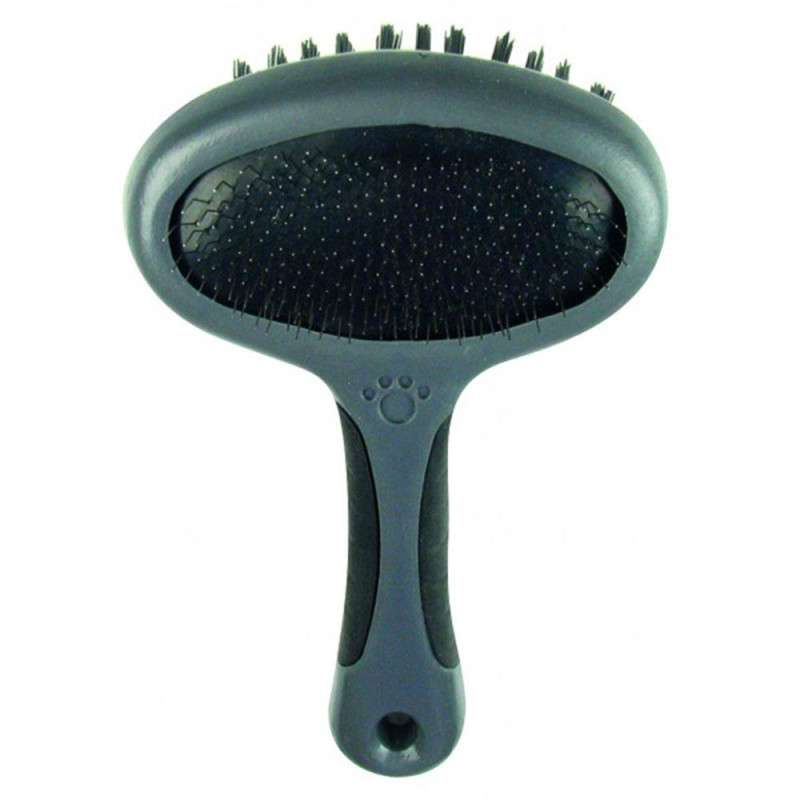 Щітка двостороння TETRAPET Dog Salon, 9*15 см