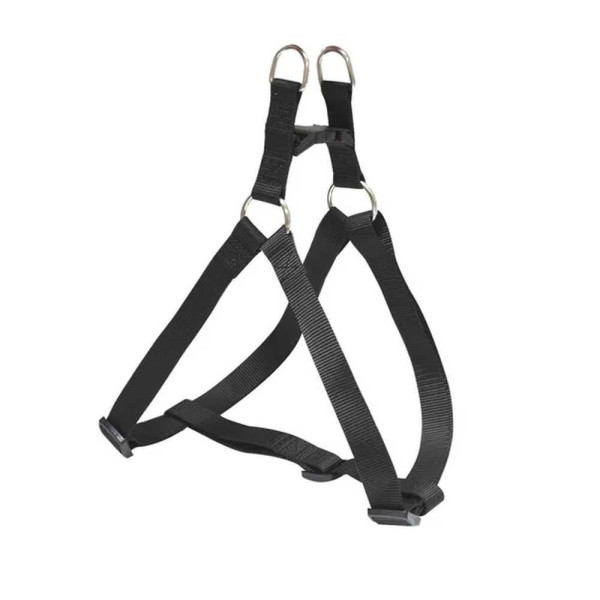 Шлея CROCI SPEEDY, чорна, нейлон, 74-114x2,5 см