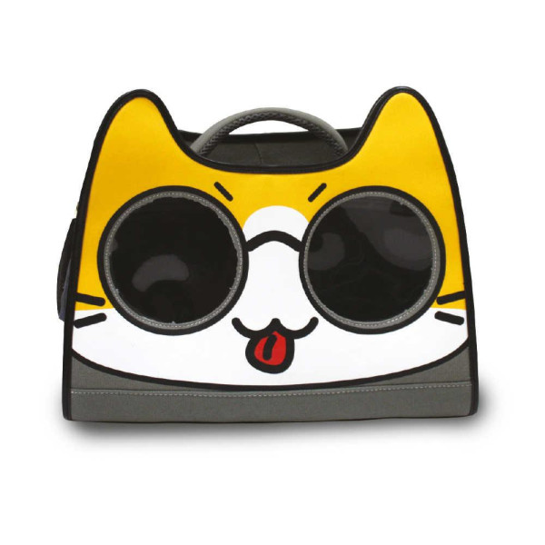 Рюкзак для кота CROCI Catmania Tomodachi, 40x20x36 см, сірий, до 10 кг