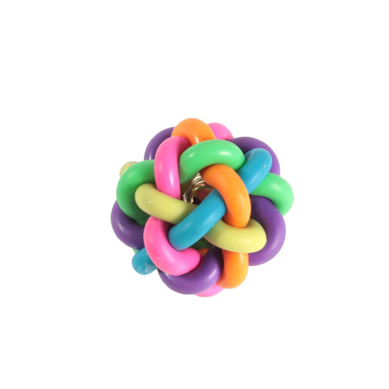 Іграшка з литої гуми для собак ТМ "FOX" М'яч лабіринт 6см