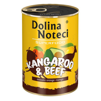 Консерва Dolina Noteci Superfood для cобак з м'ясом кенгуру та яловичини,400 гр