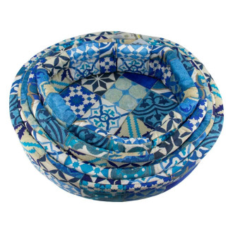 Набір лежанок CROCI Sogno, синій, 4 розміру (40-45-50-55 cm)